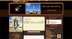 Desktop Screenshot of ourladyoftheairways.com